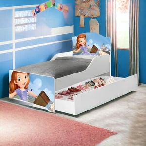 Cama Lívia Encanto Com Auxiliar E 02 Colchões Cambel