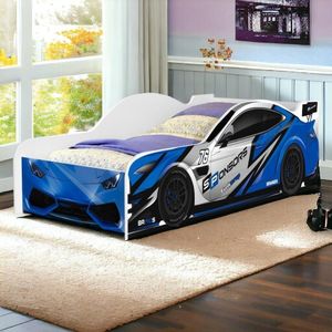 Cama Solteiro Carro Racer Com Colchão Cambel
