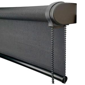 Persiana Rolo Screen 3% Preto - 2,70m X 2,80m