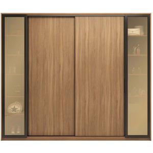 Guarda Roupa Casal 4 Portas Laredo Com 2 Portas Em Reflecta Amendola Touch-nude Prime Tx Flex - Demartêz