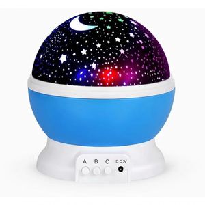 Luminária Projetor Estrelas 360º Abajur Star Master