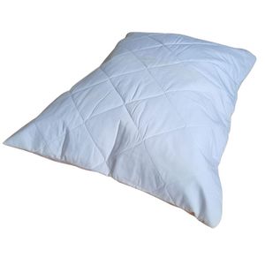 Protetor Travesseiro Matelado Algodão Ziper Branco