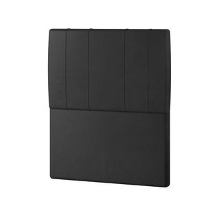 Cabeceira Estofada Solteiro 90 Cm Venus Corino - Skybox Cor Preto