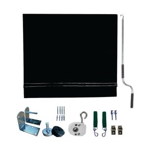 Toldo Cortina Preto - 3,20m X 2,70m - Kit Completo