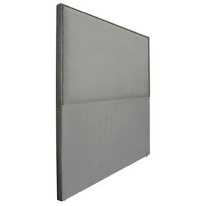 Cabeceira Queen Bali P02 160 cm Para Cama Box Cinza