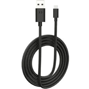 Cabo Compatível Tecido 1 Metro Para Moto G41