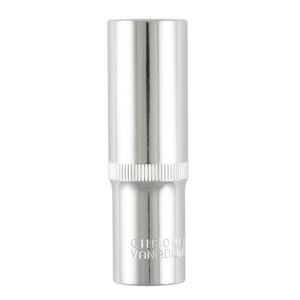 Soquete Longo 1/2" - Aço Cromo Vanádio - Med. 19mm - Eda