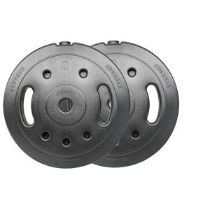 2 X Anilha Em Polietileno - 5kg
