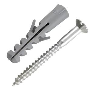 Parafuso Com Bucha 8mm - 6 Peças - Eda