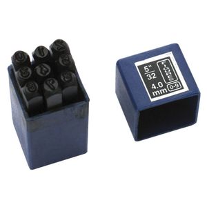 Marcador Pino Punção Números De 4mm Marcação Algarismo - Eda
