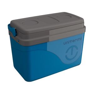 Caixa Térmica Cooler 30 Litros Com Azul - Unitermi