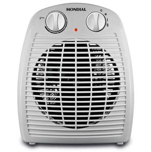 Aquecedor De Ambiente Mondial A-08 Cinza 110V