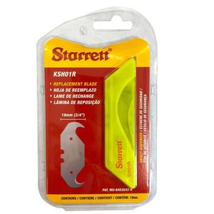 Lâminas Reposição Para Estiletes - 10 Unidades - Gancho Hook - Starrett