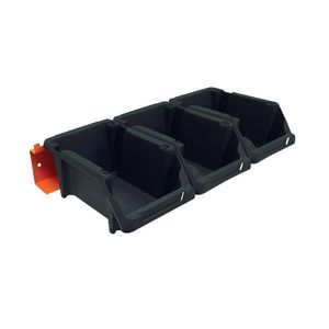 Suporte Com 3 Gavetas N3 Preto Parede E Painel Presto