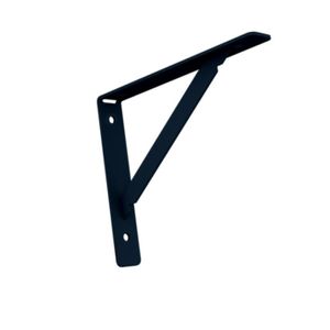 Cantoneira Mão Francesa Preta New 20 Cm Reforçada Presto Para Estante