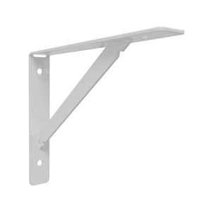 Cantoneira Mão Francesa Branca New 25 Cm Reforçada Presto Para Estante
