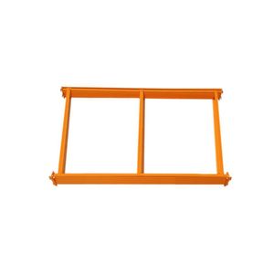 Longarina Mini Porta Paletes 500kg 60x120cm Laranja Presto