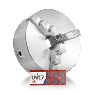 Placa Para Torno 250mm - 3 Castanhas Universal + Brinde
