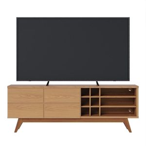 Rack Bancada Noronha Freijó Para Tv De 70” - Colibri Freijó