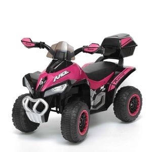 Mini Quadriciclo Infantil Elétrico Importway Bw129 Bateria 6v Com Luz E Som Rosa Bivolt