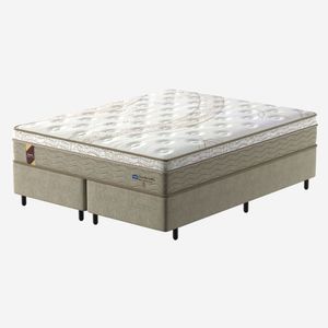 Conjunto Box Queen Mola Ensacada Probel Turim (158x198x54cm)