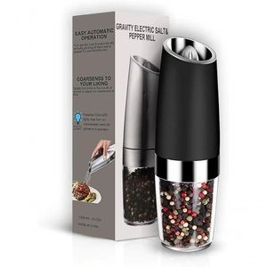 Moedor Elétrico Pimenta Sal Tempero C/ Sensor Gravidade Led