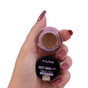 Ruby Rose Hb8400 Best Brown Pomada Para Sobrancelha 3,3g Cor medium