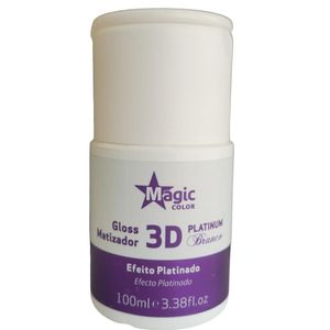 Magic Color Gloss Matizador 3d 100mls Platinum Branco