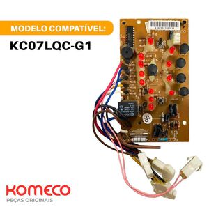 Placa Display Komeco Modelo Kc07lqcg1 - 220v 0200340197 único