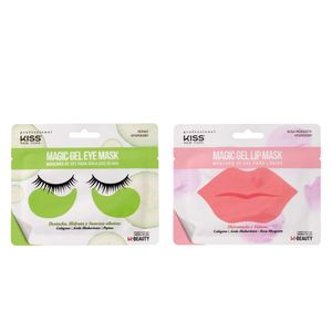 Kit Kiss Ny Máscara Magic Gel Para Olhos + Lábios