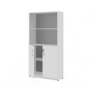 Armário Estante Com Prateleiras Light Branco