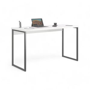 Mesa Home Office Escrivaninha Industriale 1,00 Branco