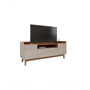 Rack Para Tv Adria Off White/cedro - Casa D