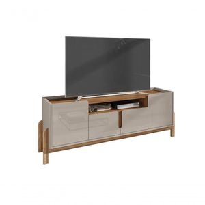 Rack Para Tv Lizz 1,90m Off White/cedro - Casa D
