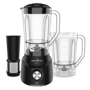 Liquidificador Britânia 2 Copos 2,6L 900W BLQE01