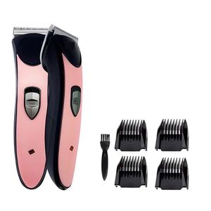 Máquina De Tosa Elétrica Aiker Ag-097 Para Cães Recarregável - Rosa