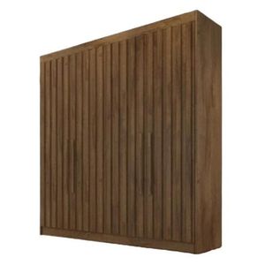 Guarda Roupa 4 Portas Potente Com Espelho Mdf - Moveis Europa