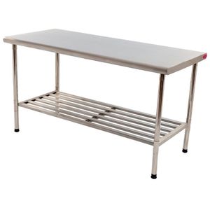 Mesa 1,50x0,70 Multiuso Desmontável Imeca Mesa Inox 430