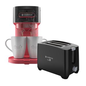 Kit Croc Cadence - Cafeteira Single Up e Torradeira Croc - 127V