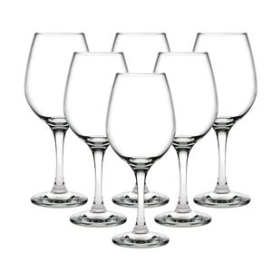 Jogo 6 Taças Para Vinho Vidro Lira Prime 460ml - Glass 4 You