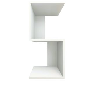 Móvel Multiuso Nichos Livros E Decorações 30x30x65 Branco