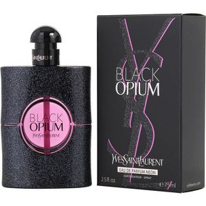 Perfume Feminino Black Opium Neon Yves Saint Laurent Eau De Parfum Spray 75 Ml