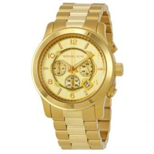 Relógio Feminino Michael Kors Modelo Mk8077 - Dourado
