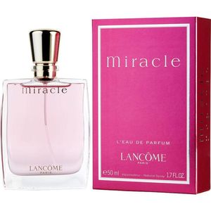 Perfume Feminino Miracle Lancome Eau De Parfum Spray 50 Ml (nova Embalagem)