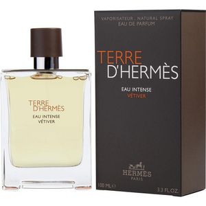 Perfume Masculino Terre D'hermes Eau Intense Vetiver Hermes Eau De Parfum Spray 100 Ml