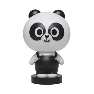 Luminária De Mesa Infantil Taschibra Led Abajur Pandinha Faro 3w Usb Luz Quente 3000k