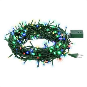 Cordão Luminoso Led Pisca Pisca 8 Funções 200 Leds Taschibra 220v Colorida