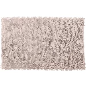 Tapete Popcorn Antiderrapante 50x70cm Bege
