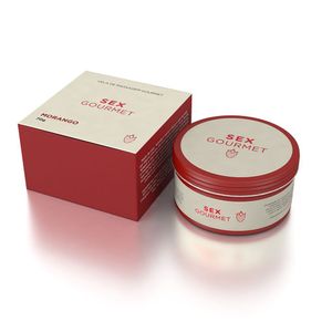 Vela Hidratante Beijável Sex Gourmet 70g Morango