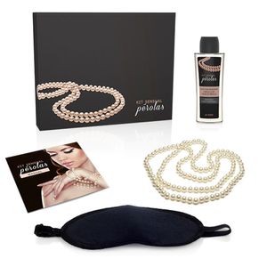 Kit Sensual Pérolas Para Massagem